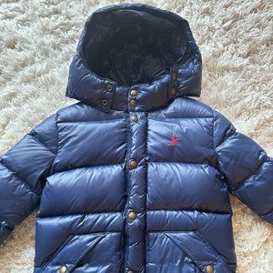 Ralph Lauren water repellent down jacket Navy - Boys size 7
